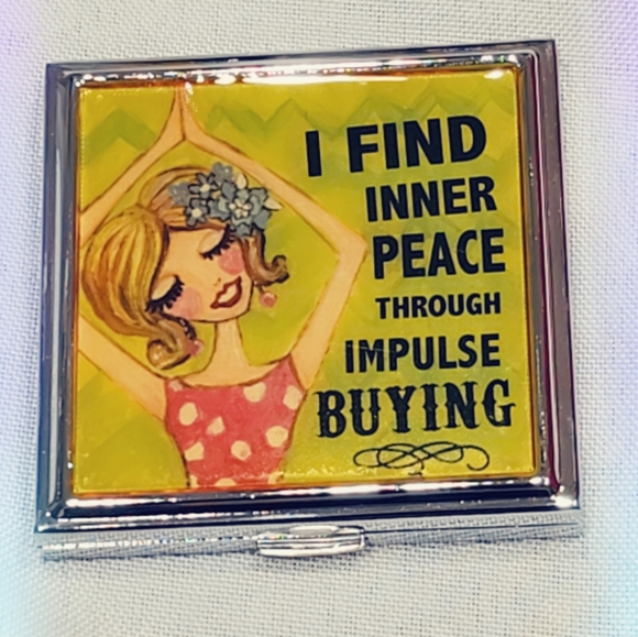 Compact Mirror, Makeup Mirror, Sassy Funny Sayings! NEW - Picture 9 of 11